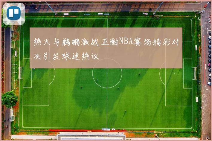 热火与鹈鹕激战正酣NBA赛场精彩对决引发球迷热议